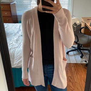 Light pink Loft Cardigan
